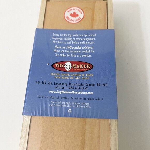 2005 Toy Maker Pencil Box Puzzle Log Game - Picture 6 of 12